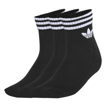 Skarpety unisex adidas 3-STRIPES 3-PACK czarne JV7436
