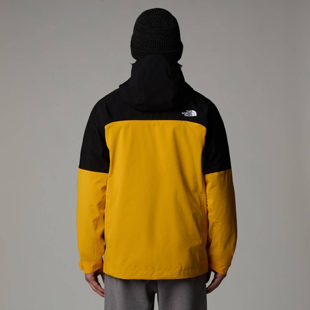 Parka wodoodporna męska The North Face MONO TRICLIMATE żółta NF0A88WAZU3