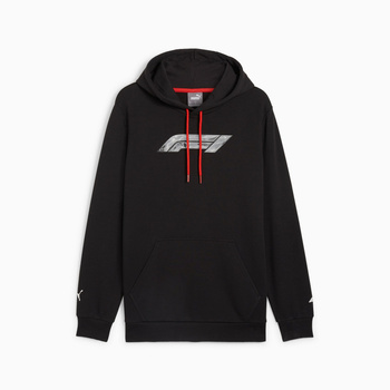 Bluza z kapturem męska Puma F1 LOGO GRAPHIC czarna 62569301