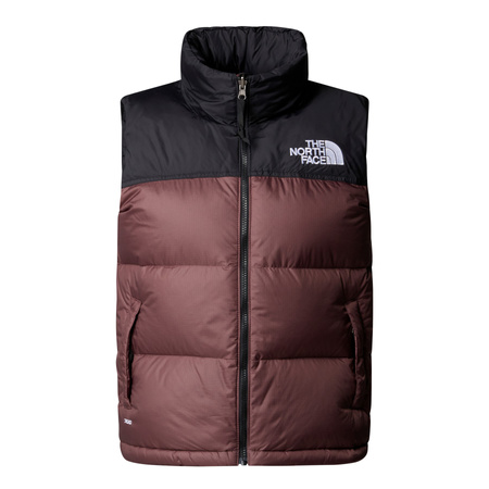 Bezrękawnik damski The North Face 1996 RETRO NUPTSE brązowy NF0A3XEPCAI