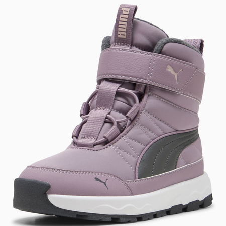 Buty zimowe dziecięce Puma EVOLVE BOOT AC+ PS fioletowe 39264509