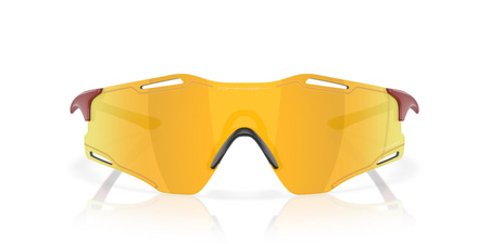Okulary przeciwsłoneczne unisex Oakley CYBR ZERO czerwone OO9512D-03