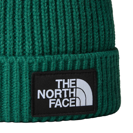 Czapka zimowa unisex The North Face LOGO CUFFED BEANIE zielona NF0A3FJXNL1