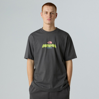Koszulka unisex The North Face EXPEDITION CELEBRATION OVERSIZED szara NF0A8E3CRHI