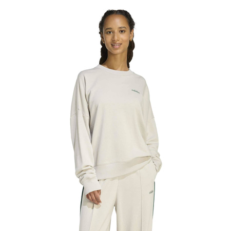 Bluza damska adidas SEASONAL ESSENTIALS COLORPOP beżowa JZ0196