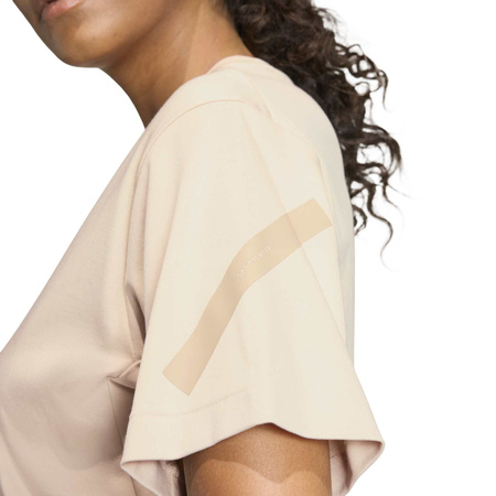 Koszulka damska adidas Z.N.E. beżowa KC7717