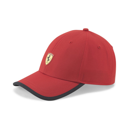Czapka z daszkiem unisex Puma Ferrari SPTWR Race czerwona 02400301