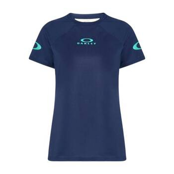 Koszulka rowerowa damska Oakley FREE RIDE JERSEY granatowa FOA500568-6LE