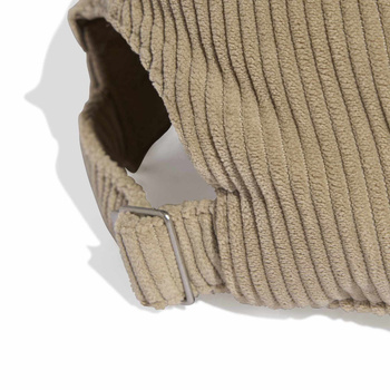 Czapka z daszkiem unisex adidas CORDUROY beżowa KC8049