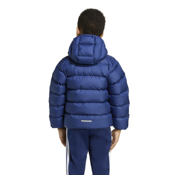 Kurtka puchowa dziecięca adidas KIDS niebieska JW2453