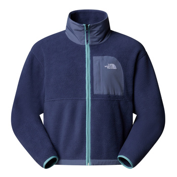 Kurtka polarowa damska The North Face YUMIORI OFF PEAK FULL ZIP niebieska NF0A8EUZE1I