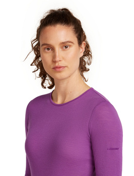 Longsleeve termiczny damski Icebreaker 175 EVERYDAY fioletowy IB1044710A3