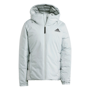 Kurtka z kapturem damska adidas TRAVEER COLD.RDY szara IK3141