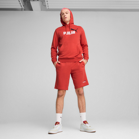 Bluza z kapturem męska Puma ESS 2 COLOR NO.1 LOGO TR czerwona 68471215