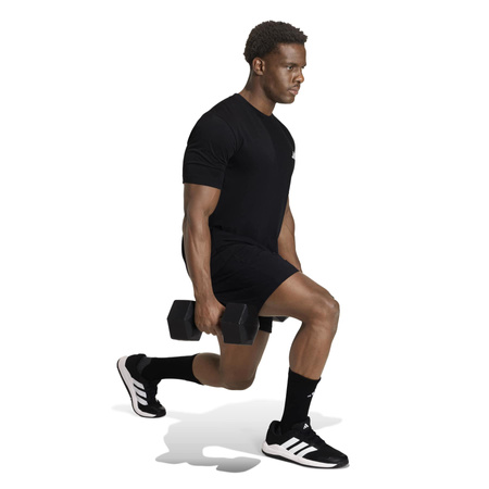 Koszulka treningowa męska adidas WORKOUT ESSENTIALS czarna KA3530