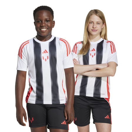 Koszulka treningowa dziecięca adidas MESSI biała JY9621