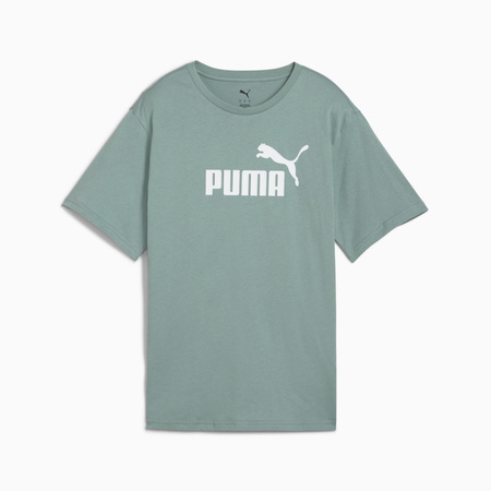 Koszulka męska Puma ESS NO. 1 LOGO RELAXED zielona 68497030