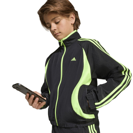 Bluza dresowa dziecięca adidas TEAMGEIST czarna JY6323