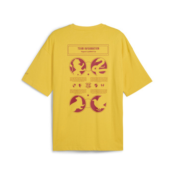 Koszulka męska Puma X HARRY POTTER OVERSIZED żółta 63009234
