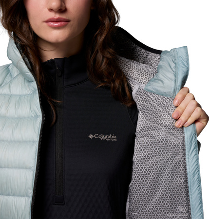 Kurtka puchowa damska Columbia ARCTIC CREST niebieska 2086074461