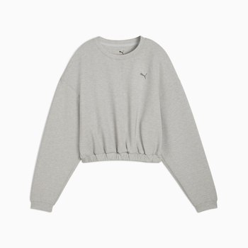 Bluza damska Puma CLOUDSPUN CREW szara 52746104