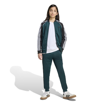 Spodnie dresowe dziecięce adidas SST zielone JV8569