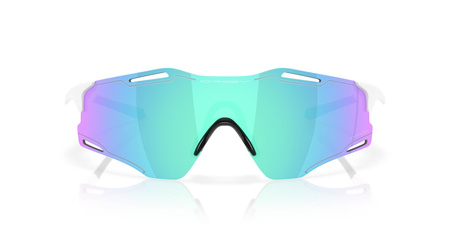 Okulary przeciwsłoneczne unisex Oakley CYBR ZERO białe OO9512D-02