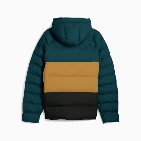 Kurtka puchowa męska Puma MONO HOODED zielona 68836775