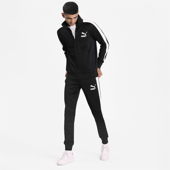 Spodnie dresowe męskie Puma ICONIC T7 czarne 53009801