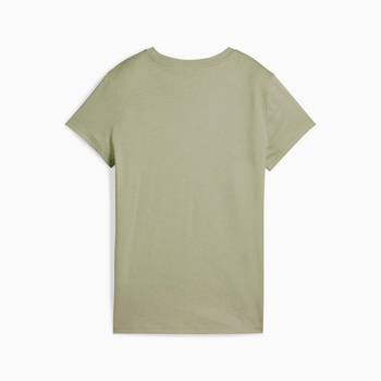 Koszulka damska Puma ESS SMALL NO.1 LOGO zielona 68237382