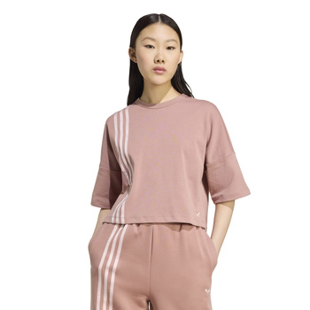 Koszulka damska adidas 3 STRIPES różowa JW3613