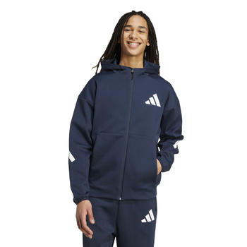 Bluza z kapturem męska adidas Z.N.E. granatowa JW4718