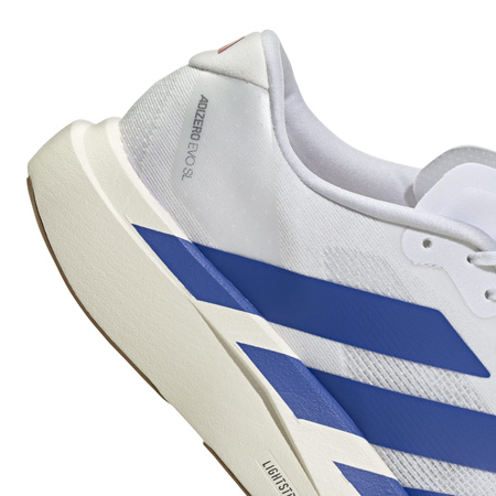 Buty do biegania męskie adidas ADIZERO EVO białe JS4494