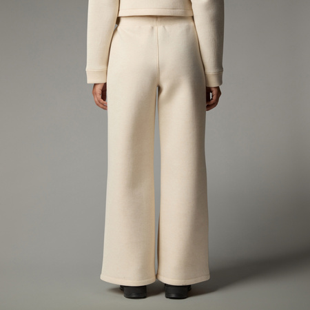 Spodnie dresowe damskie The North Face WIDE LEG beżowe NF0A8C25QMO