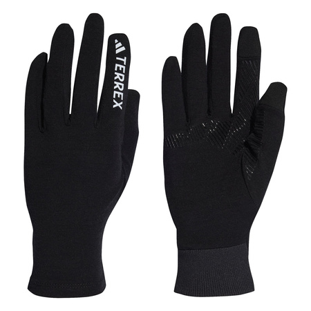 Rękawiczki unisex adidas TERREX MERINO WOOL czarne HS7987