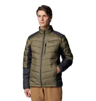 Kurtka puchowa męska Columbia LABYRINTH LOOP II zielona 2086894397