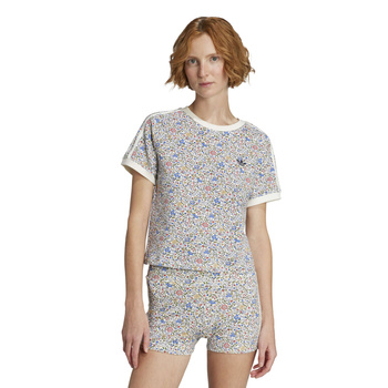 Koszulka damska adidas LIBERTY LONDON wielokolorowa JW5199