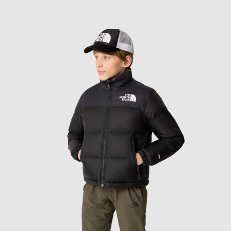 Kurtka dziecięca The North Face 1996 RETRO NUPTSE czarna NF0A82UDJK3