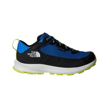 Buty trailowe dziecięce The North Face FASTPACK HIKER WP niebieskie NF0A5LXG16Y