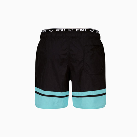 Kąpielówki męskie Puma SWIM COLOUR BLOCK czarne 93884403