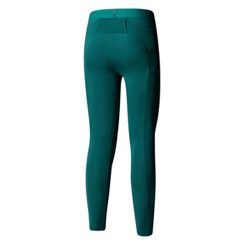 Legginsy do biegania damskie The North Face REFINA zielone NF0A89186GI