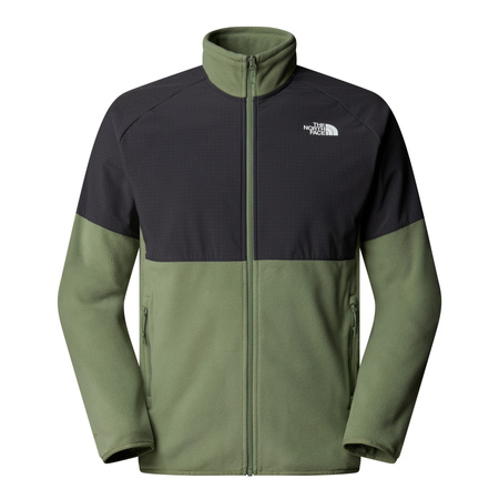 Polar męski The North Face GLACIER FULL ZIP zielony NF0A89JGDKI