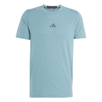 Koszulka treningowa męska adidas D4T niebieska JX3285
