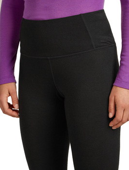 Legginsy termiczne damskie Icebreaker 200 OASIS czarne IB0A57BB001
