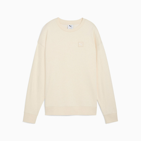 Bluza damska Puma ESS ELEVATED COMFORT CREW FL beżowa 68809999