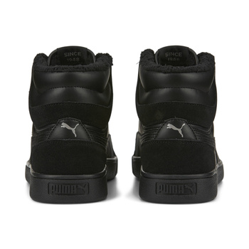 Buty sportowe męskie Puma SHUFFLE MID FUR czarne 38760901