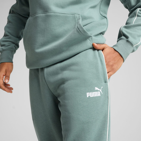 Spodnie dresowe męskie Puma SPORT TR CL zielone 68462130