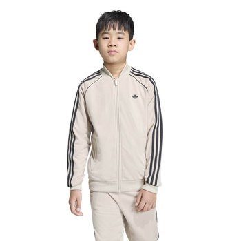 Bluza dresowa dziecięca adidas SST beżowa KE2855