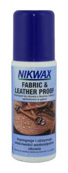 Impregnat do obuwia z tkaniny i skóry Nikwax FABRIC AND LEATHER PROOF 125ml 791P01