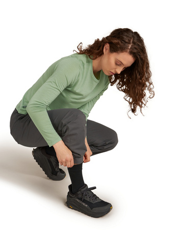 Skarpety trekkingowe damskie Icebreaker HIKE+ LINER CREW czarne IB0A57AK001